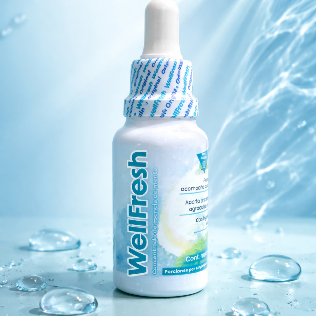 WellFresh · Gotas de Menta para Aliento Fresco (2 frascos)