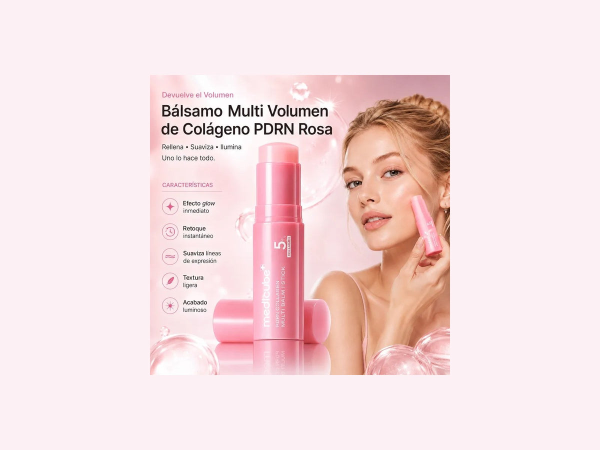 Bálsamo Coreano Multifunción de Colágeno PDRN Rosa