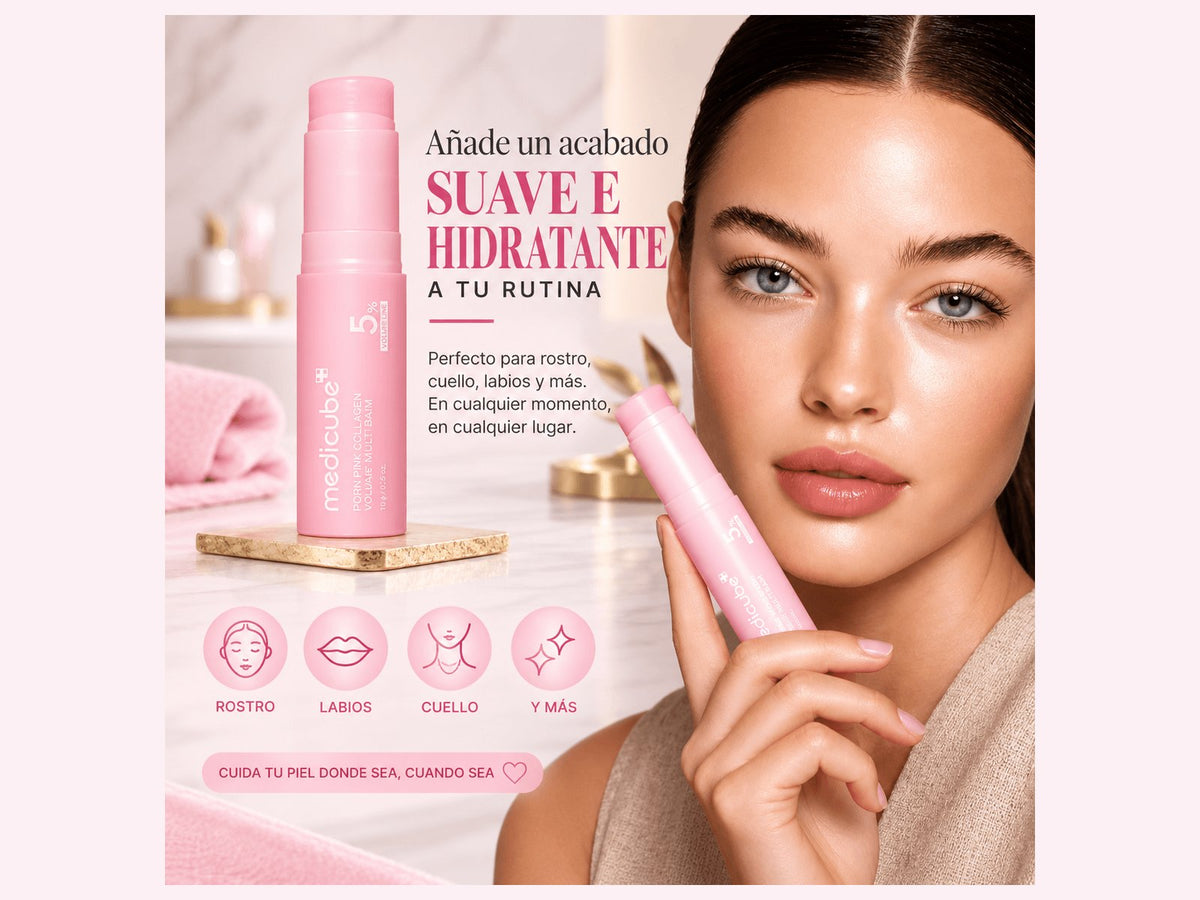 Bálsamo Coreano Multifunción de Colágeno PDRN Rosa